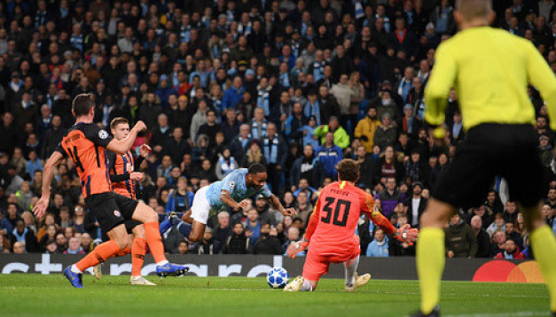 Shakhtar Donetsk loses to Manchester City in England