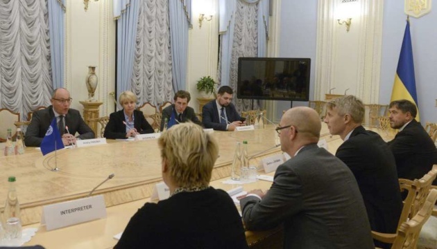 Ukrainian parliament speaker meets with IMF experts 