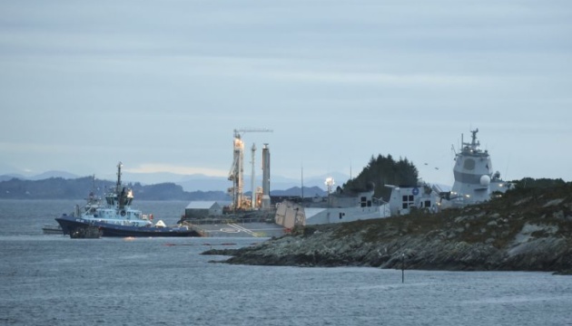 Біля берегів Норвегії танкер протаранив військовий фрегат