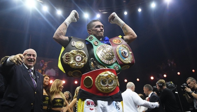 Usyk est reconnu comme le meilleur boxeur de 2018 selon BoxingScene