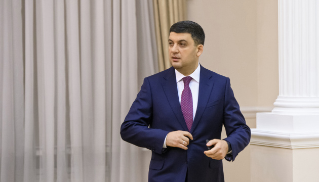 Regierungschef Hrojsman nennt drei Schlüsselaufgaben für 2019