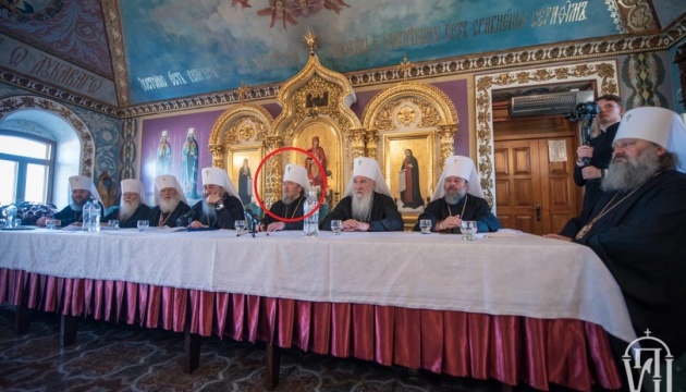На Соборі УПЦ МП у Києві помітили митрополита з Криму, який вітав Аксьонова