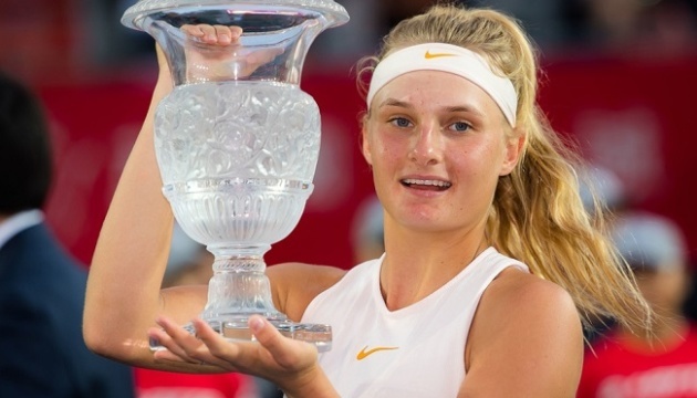 Ястремська стала другою у списку наймолодших переможниць турнірів WTA 2018 року
