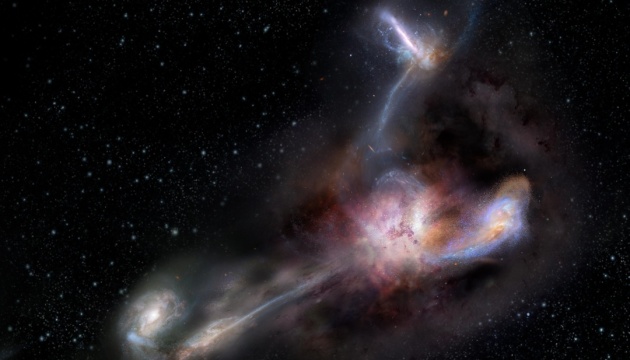 Учені відкрили галактику, яка “поїдає” сусідів