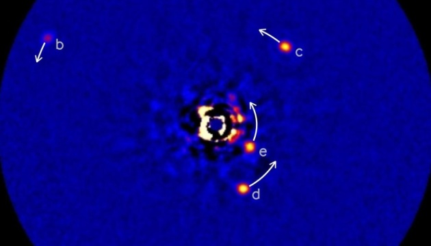 Науковці вперше отримали прямий знімок екзопланетної системи