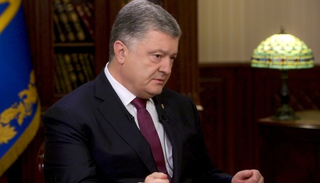 Poroshenko: We must put pressure on Russia to bring it back to civilized world since it is a threat to global security