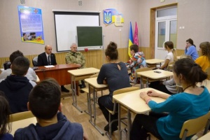 Представник Служби у Запорізькій області виступив на уроці національно-патріотичного виховання