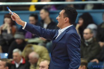 Goran Boskovic, head coach of Ukraine's women's national basketball team