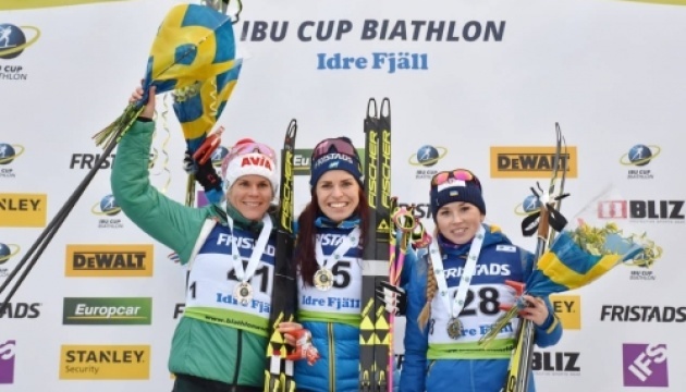 Бєлкіна принесла Україні перший подіум біатлонного сезону