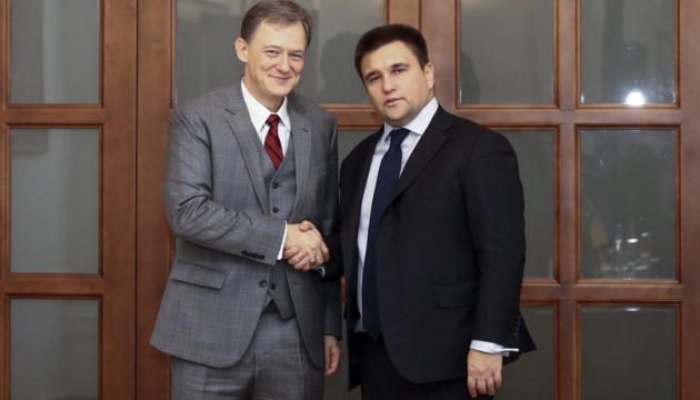 Kent, Klimkin discuss security in Ukraine