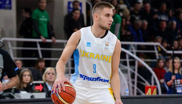 Баскетбол: захисник збірної України Кобець вибув до кінця сезону
