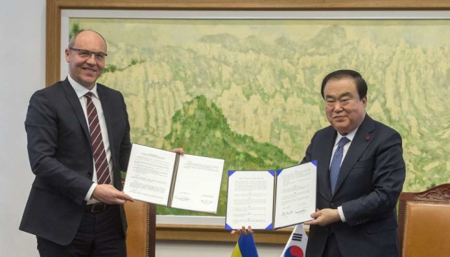 Parlamentschef Parubij wirbt in Korea für Investitionen und Visumfreiheit