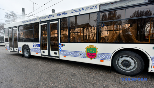 Запоріжжя отримало перші одинадцять білоруських автобусів