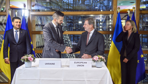 Volodymyr Hroisman: Huit accords ont été signés à Bruxelles pour un montant de 400 millions d’euros