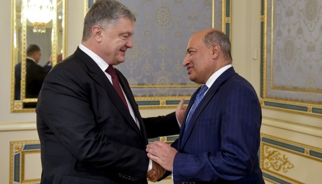 Poroshenko meets with EBRD President