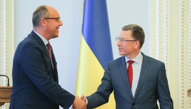 Parubij zu Volker: Ukraine zählt auf Unterstützung der USA