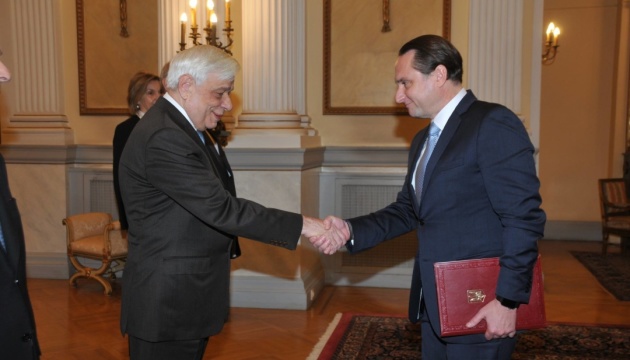 Новий посол України у Греції розпочав роботу