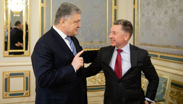 El presidente se reunió con el representante de EE. UU. para Ucrania (Fotos)