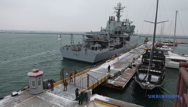 Візит судна ВМС Британії до Одеси триватиме до 22 грудня