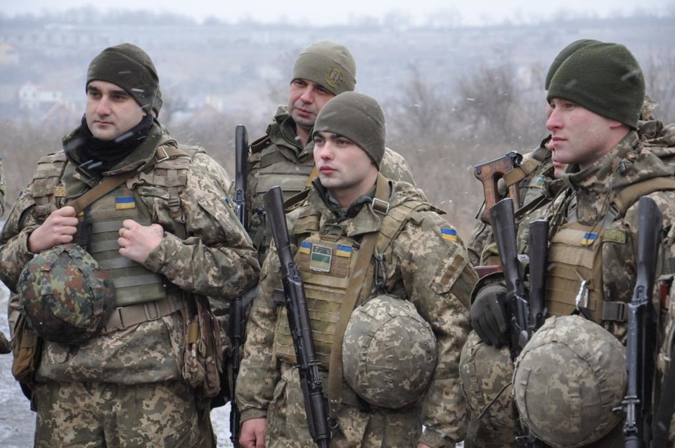 British instructors train Ukrainian marines under operation ORBITAL