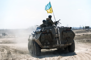 統一部隊作戦圏:27日の露占領軍攻撃1回
