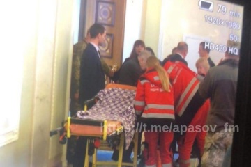 Шухевича з Ради забрали медики