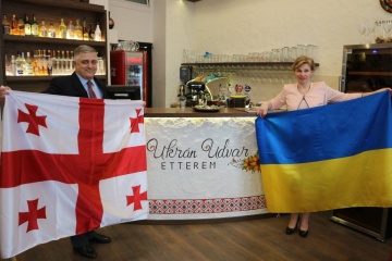 В Українському ресторані Будапешта проходить Грузинській місяць