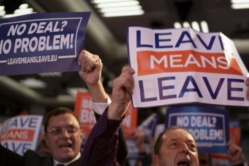 У Лондоні почубилися прихильники та супротивники Brexit