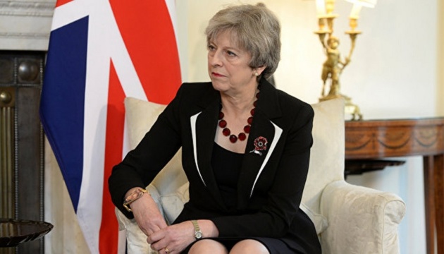 UK Prime Minister May congratulates Zelensky on inauguration