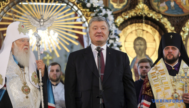 Poroschenko: Staat wird keinen Druck auf Gemeindemitglieder ausüben 