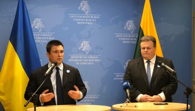 Ministros de Asuntos Exteriores de Ucrania y Lituania discuten temas de actualidad sobre cooperación bilateral