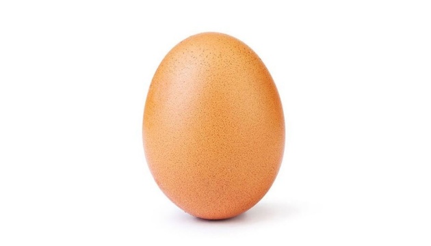 Фото курячого яйця набрало рекордну кількість лайків в Instagram