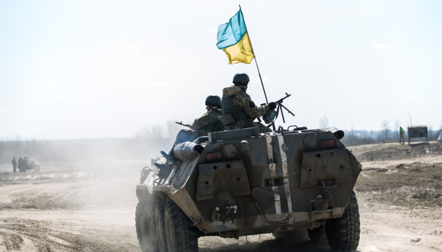 Russian-led forces launched 11 attacks on Ukrainian troops in Donbas in last day