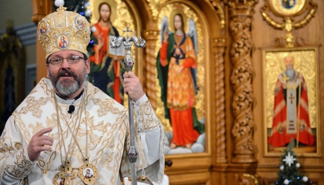 Глава УГКЦ на Благовіщення відслужить літургію у Софії Київській
