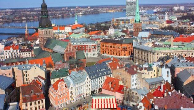 У Ризі зі сторічним ювілеєм привітали українку – ровесницю Акту Злуки