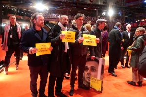 На Berlinale пройшов флешмоб з вимогою звільнити Сенцова
