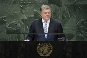 Poroshenko to UN General Assembly: Russia showing no intention to stop