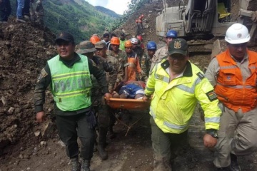 Под оползнем в Боливии погибли 11 человек