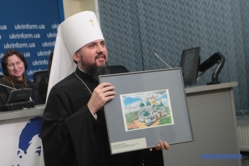 Дочка Сущенка передала Епіфанію одну із останніх картин батька