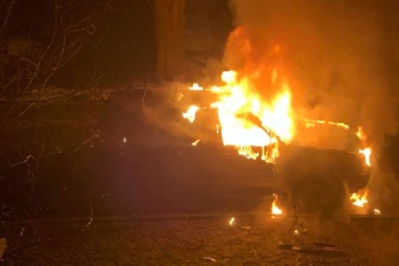У Києві спалили машину матері депутата Київради