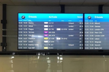 В аэропортах Будапешта и Таллина начали писать Kyiv вместо Kiev