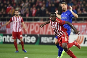El Dynamo empata ante el Olympiacos en el primer partido de los dieciseisavos de final de la UEFA Europa League