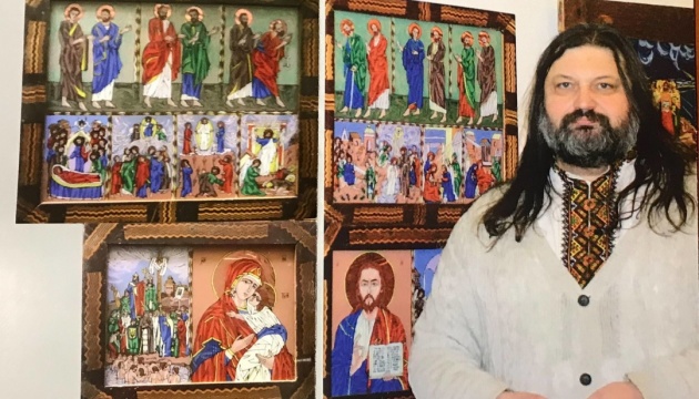 Івано-Франківські митці продають свої роботи, щоб врятувати знаного іконописця