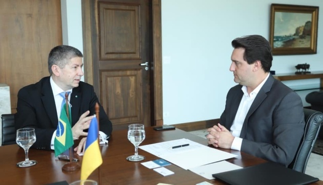 Ucrania quiere fortalecer la cooperación con el estado brasileño de Paraná 