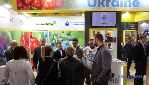 In Berlin Ausstellung Fruit Logistica mit Beteiligung der Ukraine eröffnet