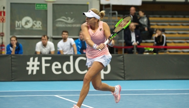 Теніс: Козлова програла Фреш у першій зустрічі матчу Кубка Федерації Польща - Україна
