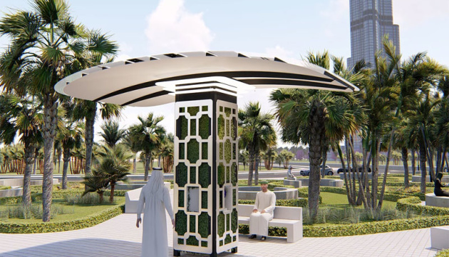 Ukrainian invention produces drinking water from air in Dubai’s smart park. Photos