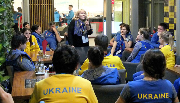 Представники Посольства України зустрілися з юнацькою збірною на ЄЮОФ-2019
