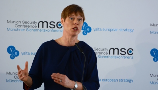 Kersti Kaljulaid: Estland unterstützt Bestreben der Ukraine, der EU näher zu sein