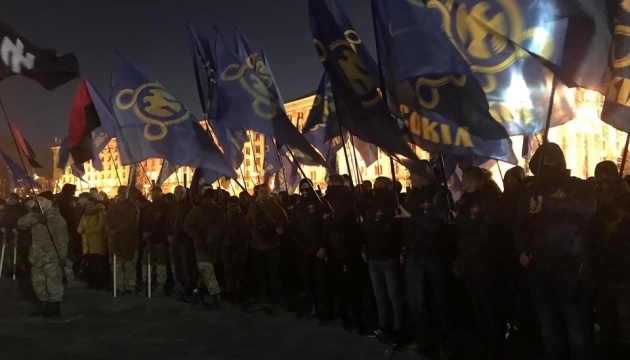 “Сокіл” провів марш у центрі Києва